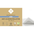 Protège matelas Anti-acariens molleton imperméable - TEX HOME en promo à 13,49 € chez Carrefour Market Protège matelas Anti-acariens molleton imperméable - TEX HOME dans le catalogue Carrefour Market