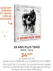 28 ANS PLUS TARD - ESCD / Sony dans le catalogue Fnac