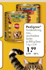 Hundenahrung, nass von Pedigree im aktuellen V-Markt Prospekt für 1,99 €