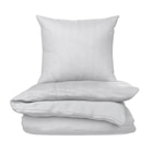 La parure "Satin 80" - TEX HOME en promo chez Carrefour Sucy-en-Brie à 31,99 €