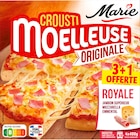 Pizza Crousti Moelleuse surgelée - MARIE en promo à 6,95 € chez Carrefour Pizza Crousti Moelleuse surgelée - MARIE dans le catalogue Carrefour