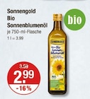 Bio Sonnenblumenöl Angebote von Sonnengold bei V-Markt München für 2,99 €