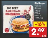 Big Burger im Angebot bei Netto Marken-Discount in Bergheim Big Burger Angebote bei Netto Marken-Discount Bergheim für 2,49 €