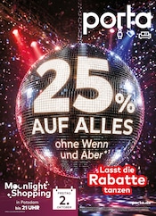 Aktueller porta Möbel Möbel & Einrichtung Prospekt in Rangsdorf und Umgebung, "Lasst die Rabatte tanzen" mit 8 Seiten, 27.09.2026 - 02.10.2026