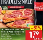 Netto Marken-Discount - Dr. Oetker Pizza – Die Ofenfrische & Pizza Tradizionale Angebot im Prospekt Dr. Oetker Pizza – Die Ofenfrische & Pizza Tradizionale bei Netto Marken-Discount im Prospekt "" für 1,79 €