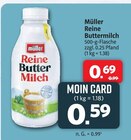 Reine Buttermilch im Angebot bei Markant Nordwest in Detmold Reine Buttermilch Angebote von Müller bei Markant Nordwest Detmold für 0,59 €