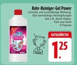 Rohr-Reiniger-Gel Power Angebote von GUT&GÜNSTIG bei EDEKA Augsburg für 1,25 €
