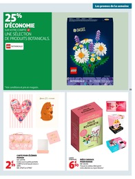 Prix et réduction Lego dans le prospectus Auchan Supermarché en cours Offre Lego dans le catalogue Auchan Supermarché du moment à la page 33