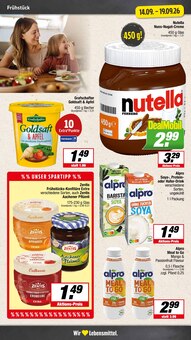 Nutella im aktuellen EDEKA Prospekt (Arnsberg) Nutella im EDEKA Prospekt "Aktuelle Angebote" mit 22 Seiten (Arnsberg)