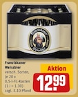 Weissbier Angebote von Franziskaner bei REWE Buxtehude für 12,99 €