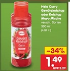 Curry Gewürzketchup von Hela für 1,49 € bei Netto Marken-Discount im Angebot Curry Gewürzketchup von Hela im aktuellen Netto Marken-Discount Prospekt