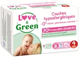 -30 % avec la carte Colruyt Plus Sur toutes les couches Love & Green en rayon - LOVE & GREEN - Colruyt à Villeurbanne -30 % avec la carte Colruyt Plus Sur toutes les couches Love & Green en rayon - LOVE & GREEN en promo chez Colruyt Villeurbanne