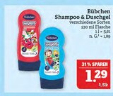 Shampoo & Duschgel im Angebot bei Marktkauf in Coburg Shampoo & Duschgel Angebote von Bübchen bei Marktkauf Coburg für 1,29 €