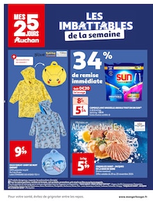 Prospectus Auchan Hypermarché de la semaine "MES 25 JOURS Auchan" avec 2 pages, valide du 19/11/2024 au 25/11/2024 pour Carcassonne et alentours