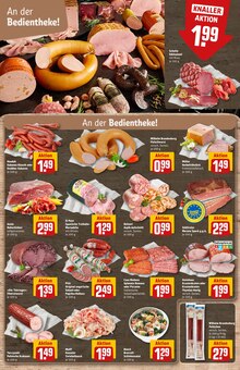 Mettwurst im aktuellen REWE Prospekt (Halle (Saale)) Mettwurst im REWE Prospekt "Dein Markt" mit 28 Seiten (Halle (Saale))