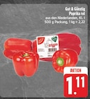 EDEKA Lengefeld - Paprika rot Angebot im Prospekt Paprika rot bei EDEKA im Lengefeld Prospekt für 1,11 €