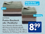 Frottier-Duschtuch von NOVITESSE für 8,99 € bei ALDI SÜD im Angebot Frottier-Duschtuch von NOVITESSE im aktuellen ALDI SÜD Prospekt