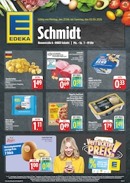 EDEKA Prospekt "Wir lieben Lebensmittel!" für Sebnitz, 8 Seiten, 27.04.2026 - 02.05.2026