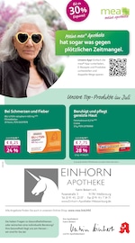 Aktueller mea - meine apotheke Apotheke Prospekt in Markt Berolzheim und Umgebung, "Unsere Juli-Angebote" mit 4 Seiten, 01.07.2025 - 31.07.2025