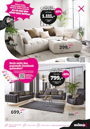 2-Sitzer Sofa Angebot im aktuellen mömax Prospekt auf Seite 3