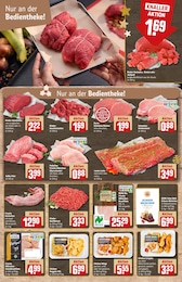 Rindfleisch Angebot im aktuellen REWE Prospekt auf Seite 8