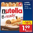 Aktuelle Nutella Angebote bei Netto Marken-Discount in Raguhn-Jeßnitz Aktuelles B-ready Angebot bei Netto Marken-Discount in Raguhn-Jeßnitz ab 1,99 €
