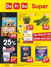 Netto Marken-Discount Prospekt für Mettingen, Westf: Super Wochenende, 14 Seiten, 19.05.2022 - 21.05.2022