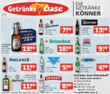 Bier im Getränke Oase Prospekt "Aktuelle Angebote" mit 1 Seiten (Rheda-Wiedenbrück)