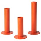 Kerzenhalter 3 St. orange von TUVKORNELL für 12,99 € bei IKEA im Angebot Kerzenhalter 3 St. orange von TUVKORNELL im aktuellen IKEA Prospekt