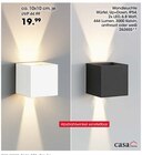 Wandleuchte Würfel Angebote von Casa Nova bei Möbel Martin Mannheim für 19,99 €