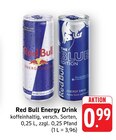 E center - Red Bull Energy Drink Angebot im Prospekt Red Bull Energy Drink bei E center im Prospekt "" für 0,99 €