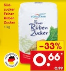 Feiner Rüben Zucker im Angebot bei Netto Marken-Discount in Fürth Feiner Rüben Zucker Angebote von Südzucker bei Netto Marken-Discount Fürth für 0,66 €
