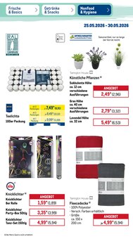 Kerzen im aktuellen METRO Prospekt (Mönchengladbach) Kerzen im METRO Prospekt "Wochenangebote + Gewinnspiel" mit 53 Seiten (Mönchengladbach)