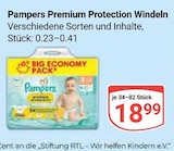 Aktuelle Pampers Angebote bei GLOBUS in Jena Aktuelles Premium Protection Windeln Angebot bei GLOBUS in Jena ab 18,99 €