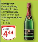 Flaschengärung Riesling Trocken Angebote von Rotkäppchen bei GLOBUS Weimar für 4,44 €