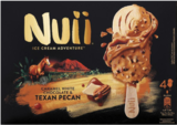 Bâtonnets de crème glacée caramel white chocolate & Texan pécan - NUII en promo chez Monoprix la Garenne Courbevoie à 1,75 €