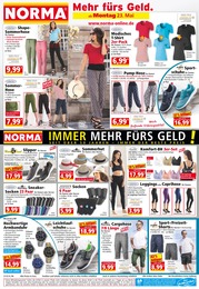 Norma Prospekt für Geldern mit 16 Seiten Norma Prospekt für Geldern: "Mehr fürs Geld", 16 Seiten, 23.05.2022 - 28.05.2022