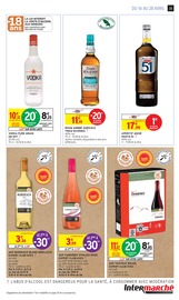 Vodka Angebote im Prospekt "50% REMBOURSÉS EN BONS D'ACHAT SUR TOUT LE RAYON SURGELÉS SUCRÉS" von Intermarché auf Seite 33