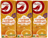 JUS D'ORANGE MULTIFRUITS BRIQUETTES AUCHAN - AUCHAN en promo à 4,94 € chez Auchan Hypermarché JUS D'ORANGE MULTIFRUITS BRIQUETTES AUCHAN - AUCHAN dans le catalogue Auchan Hypermarché