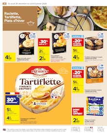 Promo Saucisse fumée dans le catalogue Carrefour du moment à la page 26