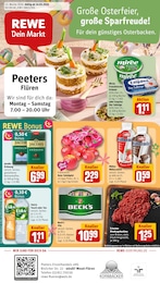 REWE Prospekt "Dein Markt" für Wesel, 26 Seiten, 16.03.2026 - 21.03.2026