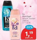 Duschgel von Fa für 1,19 € bei budni im Angebot Duschgel von Fa im aktuellen budni Prospekt