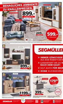 Segmüller Prospekt der aktuellen Woche, gültig von 27.06.2022 bis 09.07.2022 Aktueller Segmüller Prospekt "Tiefpreis" mit 8 Seiten
