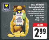 EDEKA Steinbach - Herzstücke Speisefrühkartoffeln Angebot im Prospekt Herzstücke Speisefrühkartoffeln bei EDEKA im Steinbach Prospekt für 2,99 €