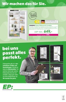 Kühlschrank im EP: Prospekt "gefunden: tolle Oster-Angebote!" mit 6 Seiten (Langenhagen)