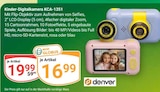 Kinder-Digitalkamera KCA-1351 Angebote von Denver bei GLOBUS St. Ingbert für 16,99 €