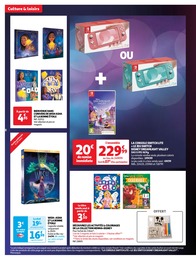 Offre Nintendo Switch lite dans le catalogue Auchan Hypermarché du moment à la page 8