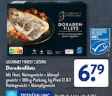 Doradenfilets von GOURMET FINEST CUISINE für 6,79 € bei ALDI SÜD im Angebot Doradenfilets von GOURMET FINEST CUISINE im aktuellen ALDI SÜD Prospekt