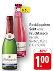 Sekt im Angebot bei EDEKA in Lörrach Sekt Angebote von Rotkäppchen bei EDEKA Lörrach für 1,00 €