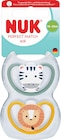 Schnuller Perfect Match Air Silikon, grün/senf, 18-36 Monate von NUK im aktuellen dm-drogerie markt Prospekt für 6,95 €